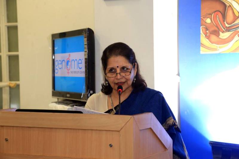 Our very own Mrs. Sunita Shah - the MC